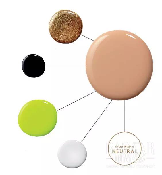 美甲顏色大全圖片_美甲顏色_黃黑皮適合的美甲顏色